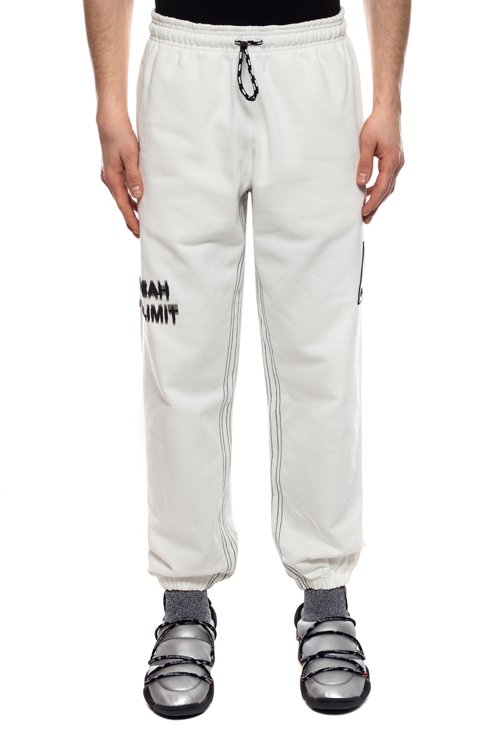 ADIDAS by Alexander Wang Logo sweatpants | Men's Clothing | Vitkac